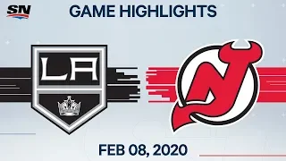 NHL Highlights | Kings vs Devils – Feb. 8, 2020