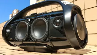 JBL Boombox ULTRA BASS TEST!!! LOW FREQUENCY MODE | 100% Volume!!! (Perfect Focus)