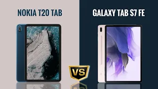 Nokia T20 Tablet Vs Galaxy Tab S7 FE