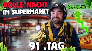 🛒91. Tage im NACHT SUPERMARKT + STORAGE & KASSIERER (SCANNER MOD) | Supermarket Simulator