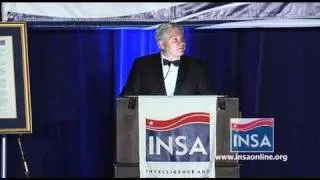 Secretary of Defense Robert M. Gates giving a speech at INSA Event