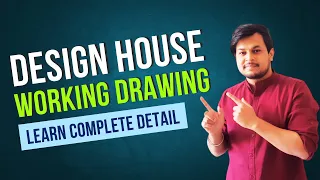 LEARN Mastering In Working Drawings on Real Project Villa - Detailed Course for Beginners