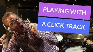 How drummers can improve playing with a click track