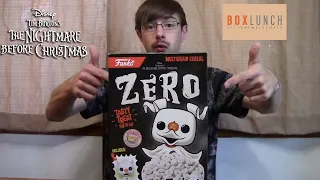 I tried the Zero Nightmare Before Christmas Funko Cereal