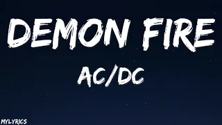 AC/DC - Demon Fire (Lyrics)