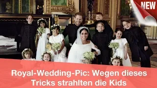 Royal-Wedding-Pic: Wegen dieses Tricks strahlten die Kids | CELEBRITIES und GOSSIP