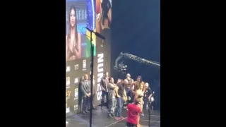 Tate weigh in UFC