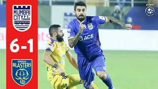 Hero ISL 2018-19 | Mumbai City FC 6-1 Kerala Blasters FC | Highlights