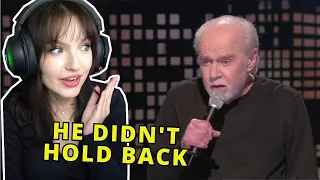 European Reacts to George Carlin | Dumb Americans