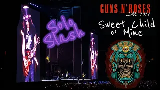 SLASH SOLO🎸& SWEET CHILD O' MINE👩🏼‍🎤LIVE - Guns N' Roses - Monterrey 2022 Estadio Mobil Super