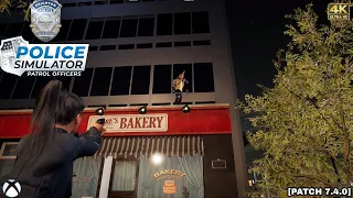 Suspect Flees Inside Of Building, Police Simulator: Patrol Officers PATCH 7.4.0 Multiplayer Gameplay