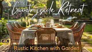 10 DIY Backyard Retreat: Transform a Countryside Outdoor with Rustic Kitchen & Vintage Rustic Garden