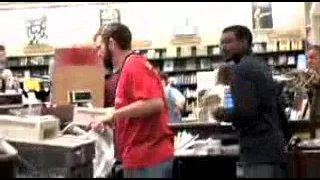 Crazy Chick Flips Out in Barnes & Noble
