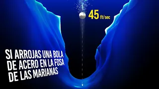 ¿Qué Pasa Si Arrojas Una Bola De Acero En La Fosa De Las Marianas?