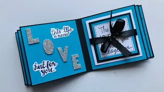 Handmade Scrapbook for Boyfriend/Diy Scrapbook for Boyfriend ​⁠​⁠​⁠@ArtCraftByTulsi