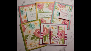 Simply Stamping Sunday: Week Four, Textured Florals