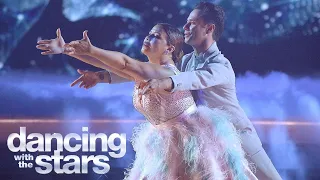 Justina Machado and Sasha Viennese Waltz (Week 6) - Dancing With The Stars