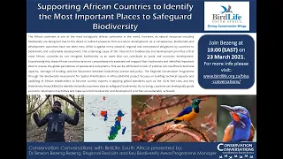 Conservation Conversations: Dr Simeon Bezeng- Red Listing in Africa to safeguard key sites (23Mar21)