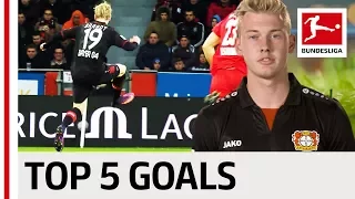 Julian Brandt - Top 5 Goals - The German Wunderkind