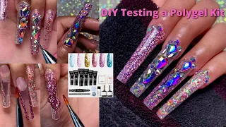 DIY TESTING A POLYGEL NAIL KIT BY MODELONES | NAIL TUTORIAL