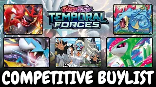 Pokemon TCG Temporal Forces Competitive Buy List!