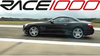 Mercedes SL 500 (R 231) vs. Audi RS5 - ROLL RACE