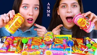 ASMR MOST POPULAR FOOD CHUPA CHUPS (CANDY POP, GUMMY STICKS, CHOCOLATE BALLS, DRINKS) 먹방