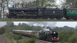 The Return of 35028 'Clan Line' & The Mid-Hants Railway Spring Steam Gala - 27/04/2024