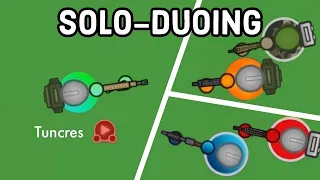 Solo-duoing (solo squading) in Suroi.io