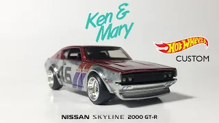 Nissan Skyline 2000 GT-R Hot Wheels Simple Custom | Bre Nissan