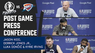 Jason Kidd, Derrick Jones Jr., Luka Dončić, & Kyrie Irving | Game 06 vsOKC | 05/18/24