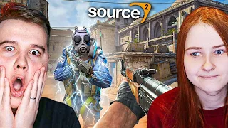 РЕАКЦИЯ НА COUNTER STRIKE 2 - ЭТУ ОБНОВУ ЖДАЛИ 10 ЛЕТ - CS GO SOURCE 2