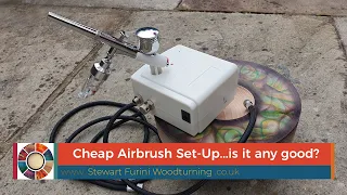 A cheap airbrush set up - but is it any good?