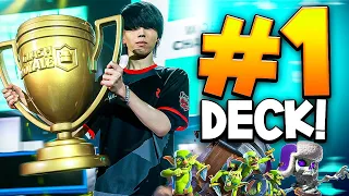 #1 IN THE WORLD PLAYS THIS DECK! - Clash Royale