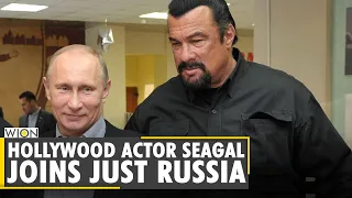 Hollywood actor Steven Seagal joins pro-Kremlin political party Just Russia | Vladimir Putin | World