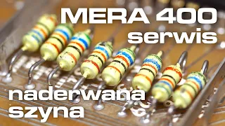 MERA-400 serwis: naderwana szyna pakietu P-A