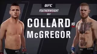 EA Sports UFC 2 - Clay Collard vs Conor McGregor | Gameplay (HD) [1080p60FPS]