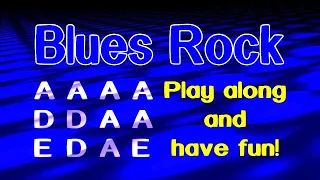 Blues Rock A major 105bpm. Backing track. Play along and have fun!