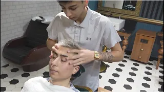 ASMR Head Massage | Face Massage | Body Massage By Young Turkish Barber