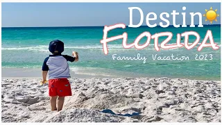 FAMILY VACATION VLOG DESTIN, FLORIDA 2023 | MIRAMAR BEACH