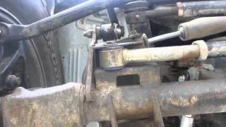 Jeep death wobble diagnosis - track bar bushing