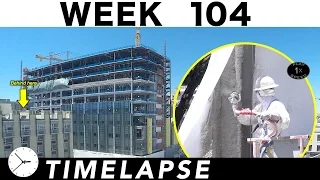 Construction time-lapse with 25 closeups: Ⓗ Week 104 (Marking 2 years of weekly time-lapses)