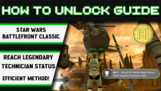 STAR WARS: Battlefront Classic Collection - How to Unlock the Vehicle Regen Bonus Technician Medals