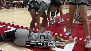 🤕 Player Goes Down With Knee Injury, Coach SCREAMS At Refs In Response & Gets Technical Foul