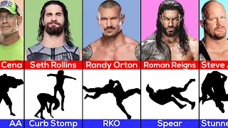 WWE Wrestlers Iconic Finisher Moves