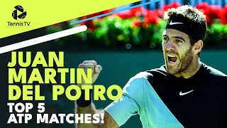 Top 5 Juan Martin del Potro ATP Matches! 🔨🇦🇷