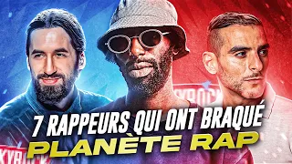 7 RAPPEURS QUI ONT BRAQUÉ UN PLANÈTE RAP