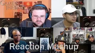 Game of Thrones   Season 8 Episode 5  The Hound vs Mountain  CleganeBowl REACTIONS MASHUP