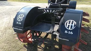 1922 International 8-16 tractor walk around