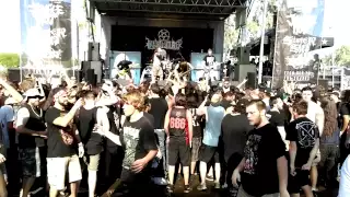 Thy Art Is Murder - Dead Sun live in Phoenix, AZ 2015 Mayhem Festival